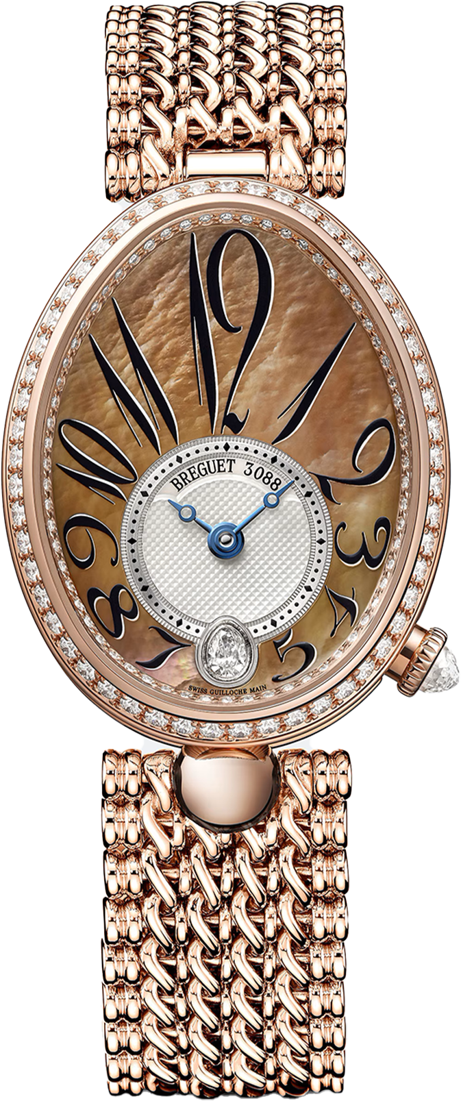 Breguet Reine De Naples 8918 Mother of Pearl Dial Women 36.50 mm