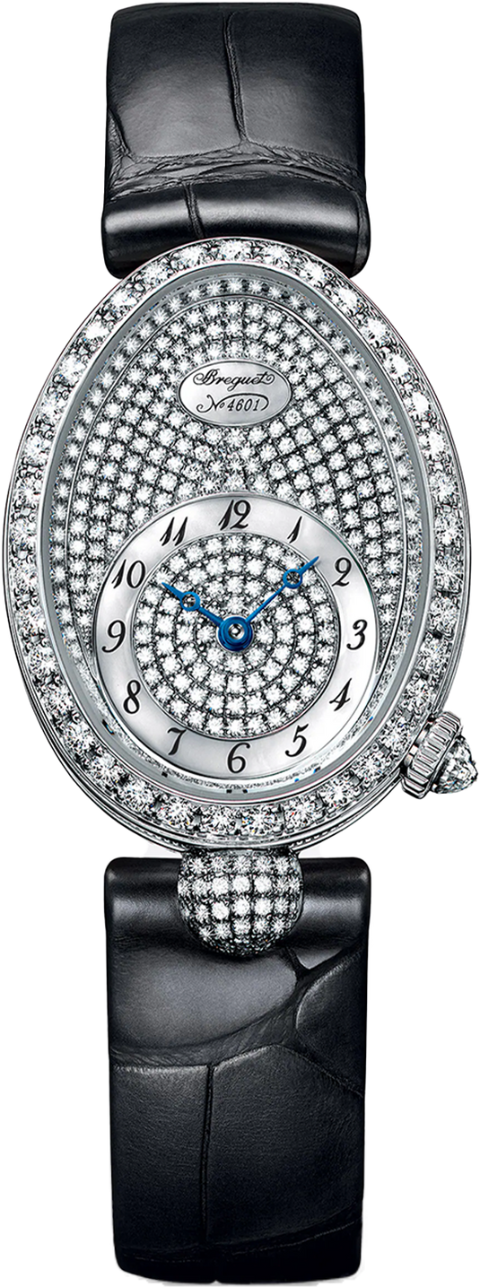 Breguet Reine De Naples 8928 Pave Dial Women 33 mm