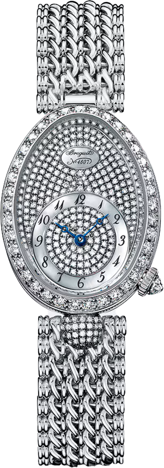 Breguet Reine De Naples 8928 Pave Dial Women 33 mm