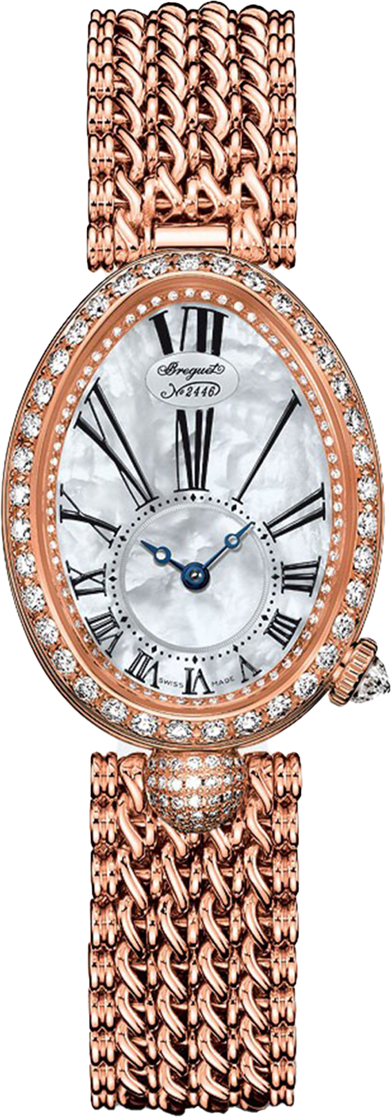 Breguet Reine De Naples 8928 Mother of Pearl Dial Women 33 mm