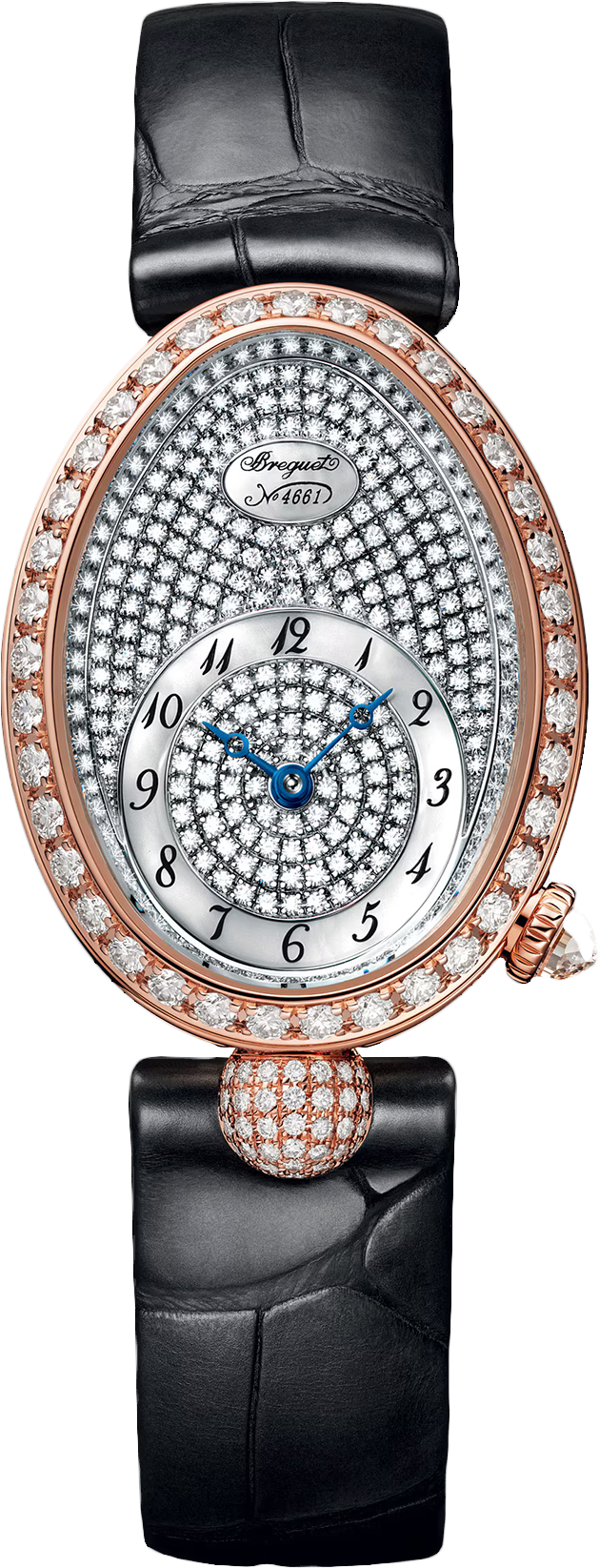 Breguet Reine De Naples 8928 Pave Dial Women 33 mm