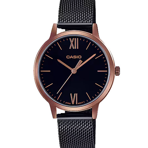 Casio Enticer Standard Black Dial Men 32mm A1791 LTP-E157MRB-1B