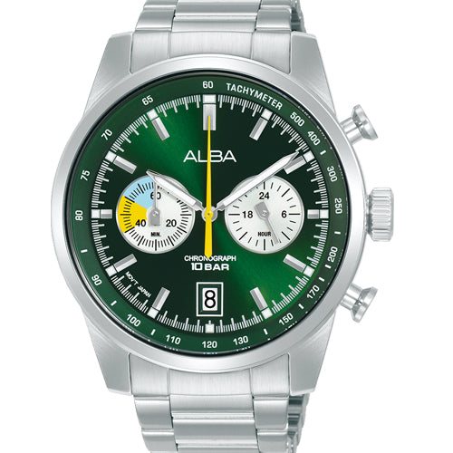 Alba Signa Green Dial Men 44mm A4B007X1