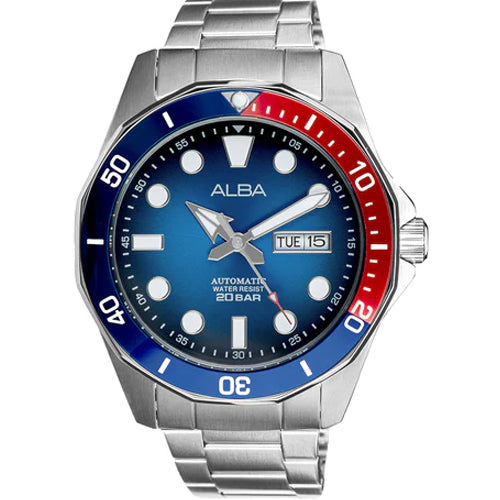Alba Automatic Blue & Black Dial Men 43mm AL4541X1