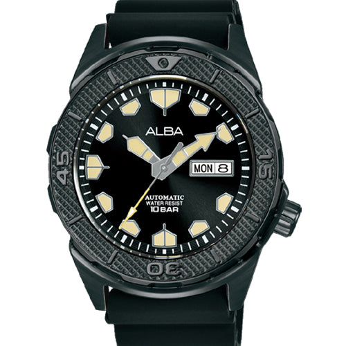 Alba Automatic Black Dial Men 42.4mm AL4569X1