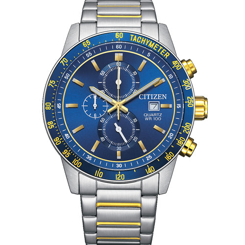 Citizen Quartz Blue Dial Men 44mm AN3684-59L