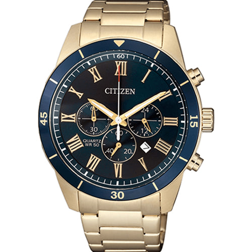 Citizen Quartz Blue Dial Men 44mm AN8169-58L