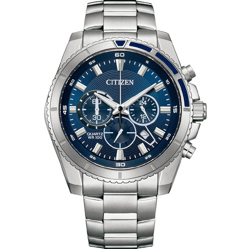 Citizen Sport Blue Dial Men 46.4mm AN8201-57L