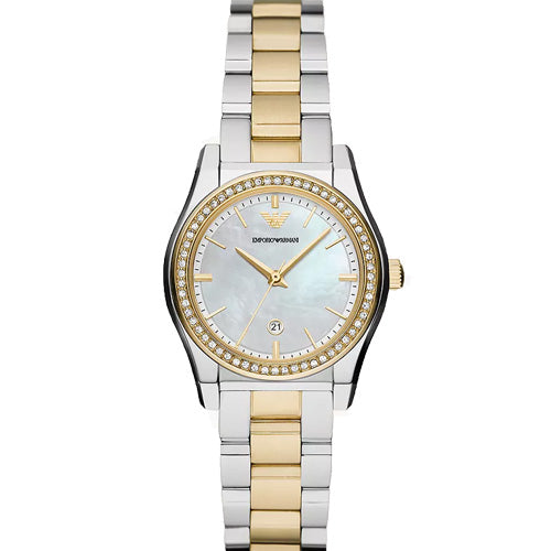 Emporio Armani Federica Mother-Of-Pearl Dial Women 32mm