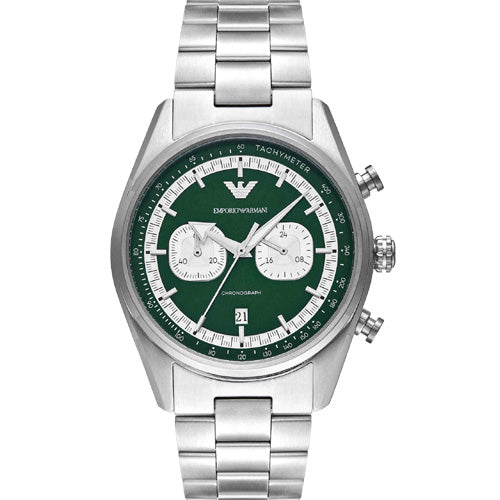 Emporio Armani Racer Green Dial Men 42mm AR11637