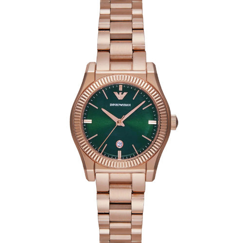 Emporio Armani Federica Green Dial Women 32mm AR11639