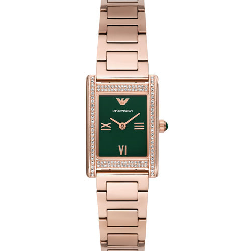 Emporio Armani Analog Green Dial Women 22mm AR11641