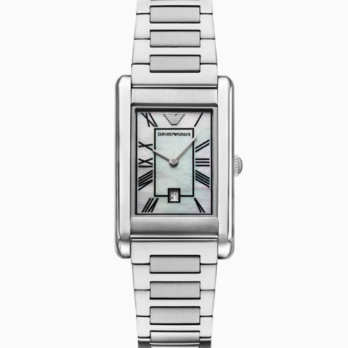Emporio Armani Gino White Mother-Of-Pearl Dial Men 25mm AR11664