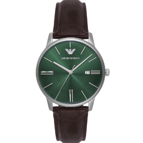 Emporio Armani Minimalist Green Dial Men 39mm AR11672