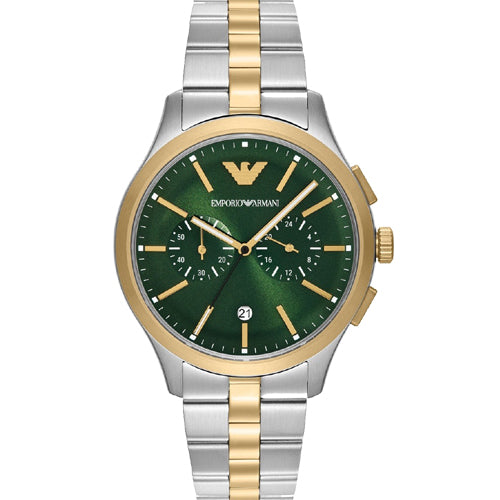 Emporio Armani Dario Green Dial Men 42mm AR11692