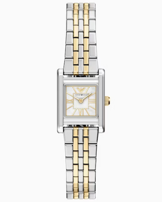Emporio Armani Genni  White Mother-Of-Pearl Dial Women 26mm AR11763
