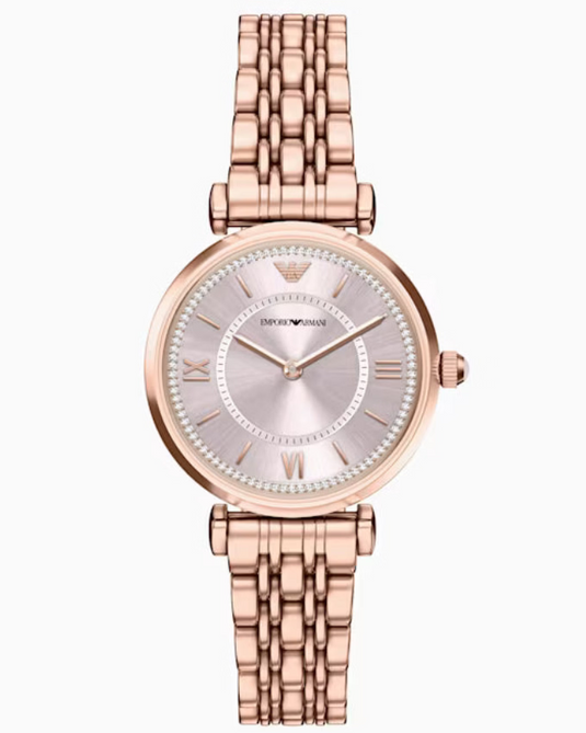 Emporio Armani Gianni T-Bar Beige  Dial Women 32mm AR11767