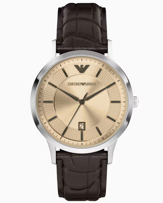 Emporio Armani Archetipo Beige Dial Men 43mm AR11783