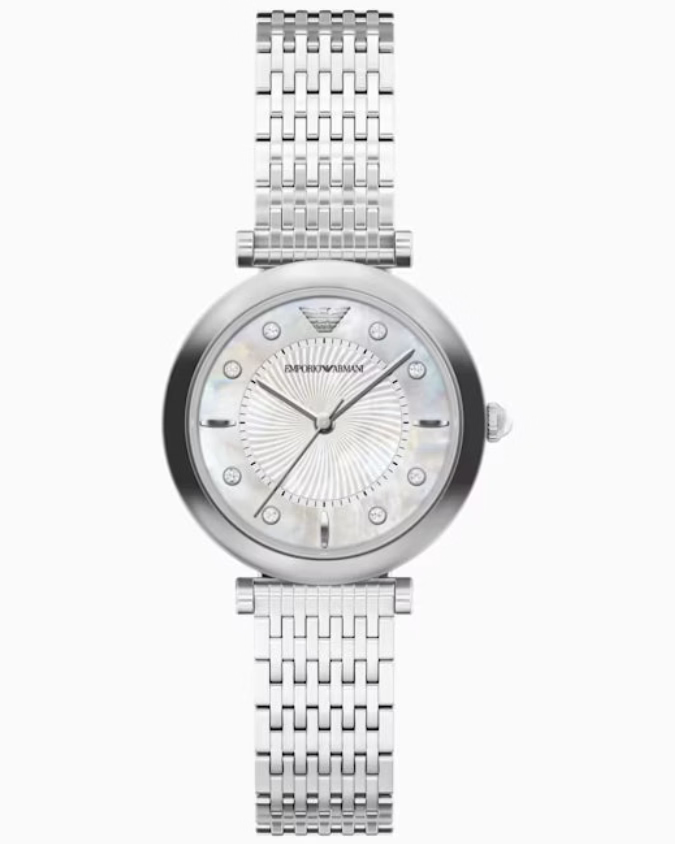 Emporio Armani Archelia White Mother-Of-Pearl Dial Women 32mm AR11807