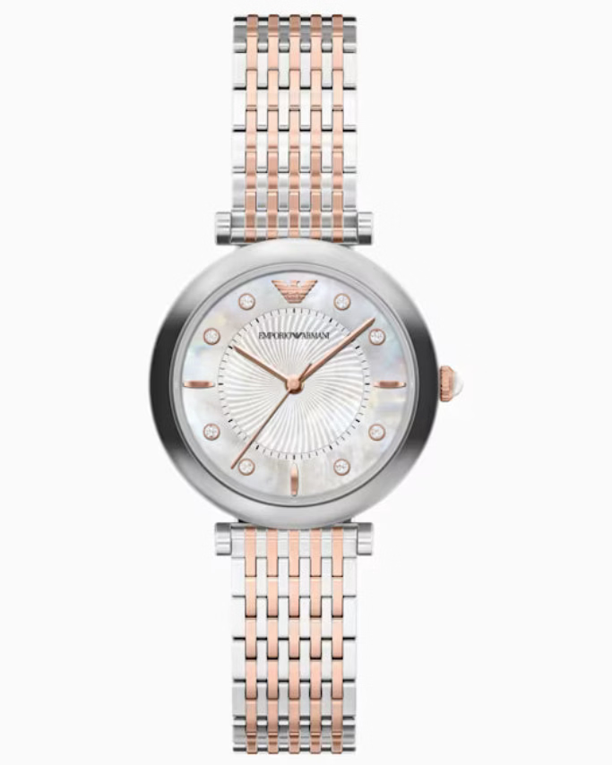 Emporio Armani Archelia White Mother-Of-Pearl Dial Women 32mm AR11808