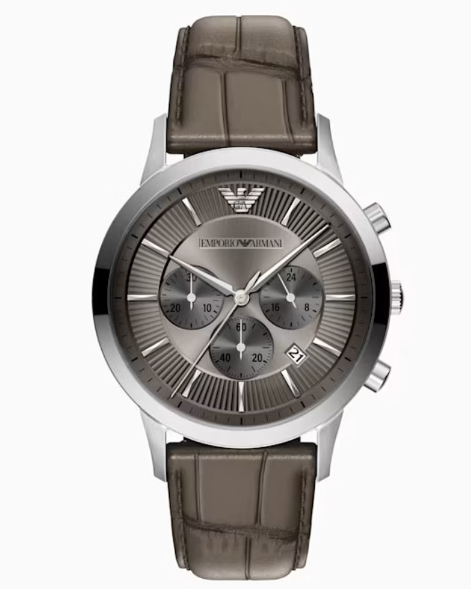 Emporio Armani Archetipo Gray Sunray Dial Men 43mm AR11821