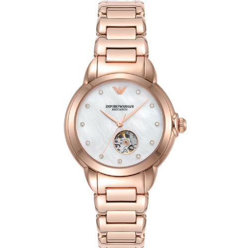 Emporio Armani Mia White Mother-Of-Pearl Dial Women 34mm