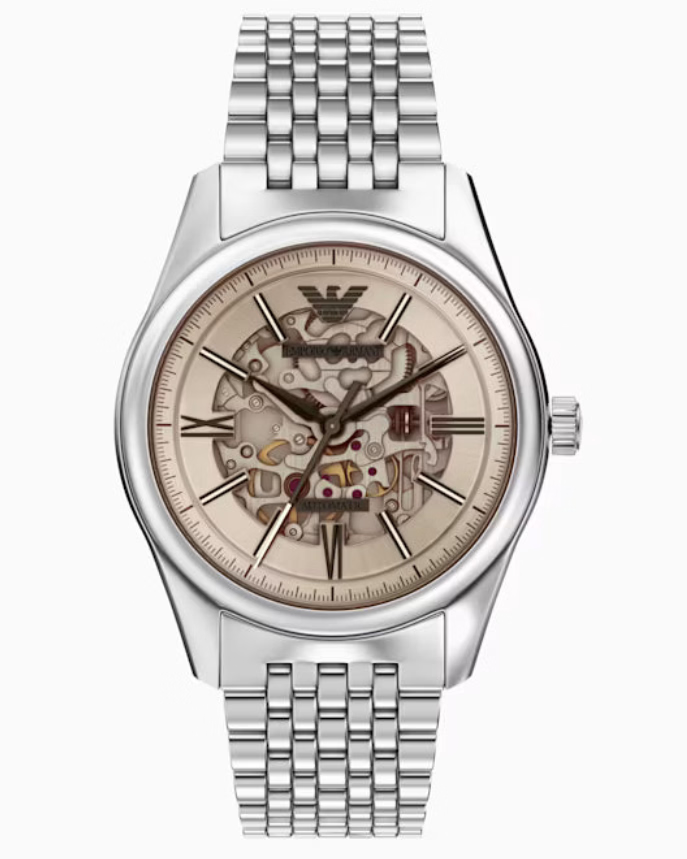 Emporio Armani Antonio Beige Dial Men 43mm AR60095