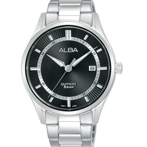 Alba Prestige Black Dial Men 41mm AS9R19X1