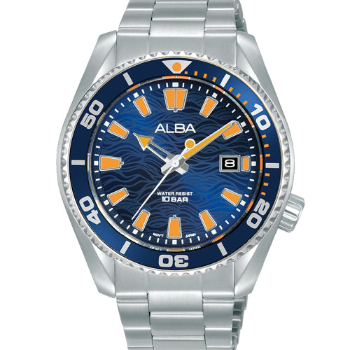 Alba Active Blue Dial Men 43.5mm AS9R67X1