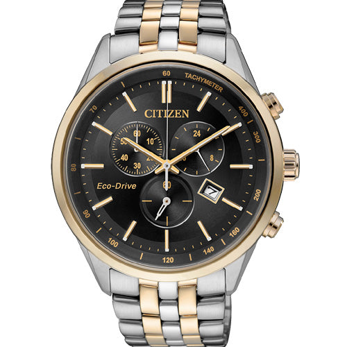 Citizen Eco-Drive Black Dial Men 42mm AT2144-54E