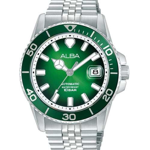 Alba Automatic Green Dial Men 42.5mm AU4053X1