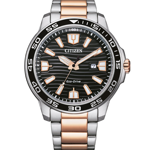 Citizen Eco-Drive Black Dial Men 47mm AW1524-84E