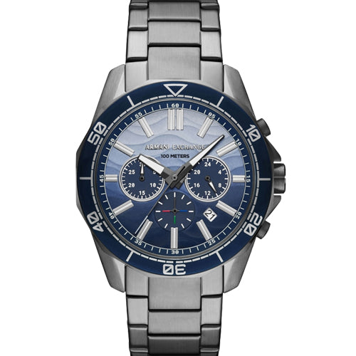 Armani Exchange Spencer Blue Dial Men 44mm AX1967