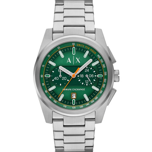 Armani Exchange Parker Green Dial Men 42mm AX2862