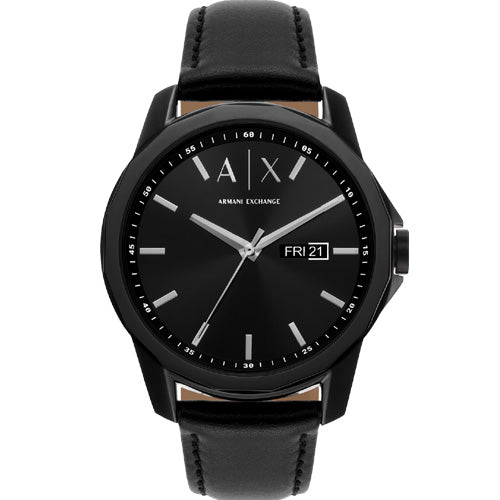 Armani Exchange Banks Black Dial Men 44mm AX7147SET