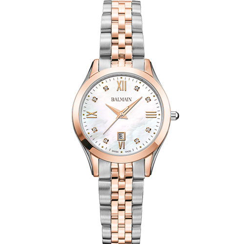 Balmain Classic R Lady White Mother-Of-Pearl Dial Women 30mm