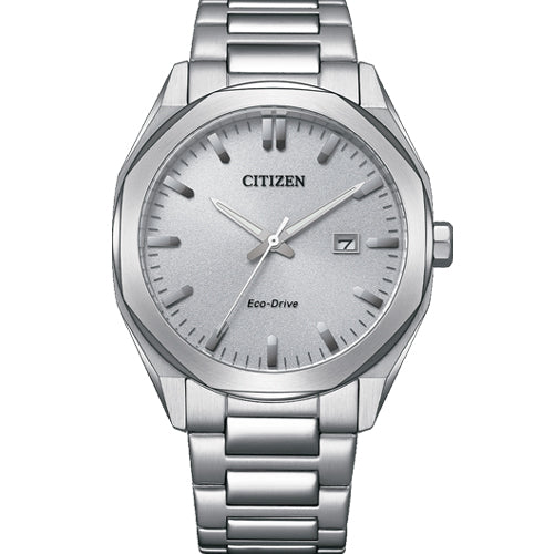 Citizen Eco-Drive Silver Dial Men 41mm BM7600-81A