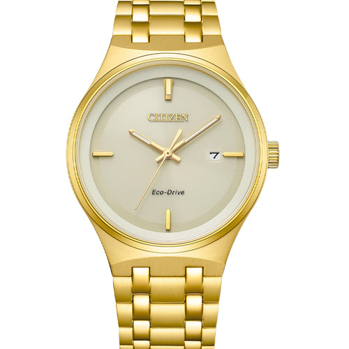 Citizen Eco-Drive Axiom Champagne Dial Men 40mm BM7652-52P
