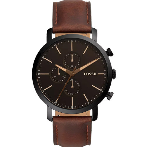 Fossil Luther Black Dial Men 44mm BQ2461