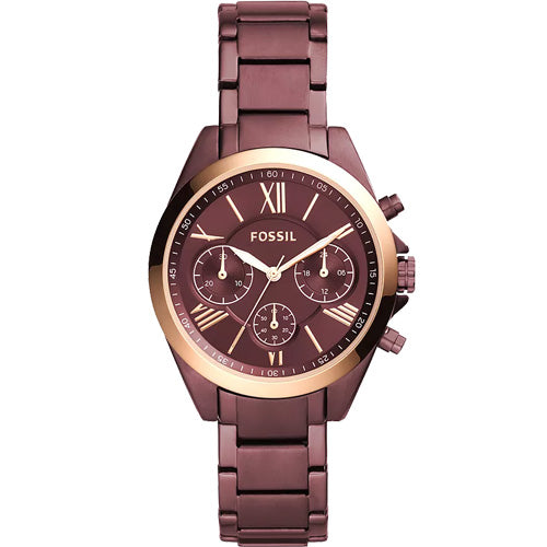 Fossil Modern Courier Red Dial Women