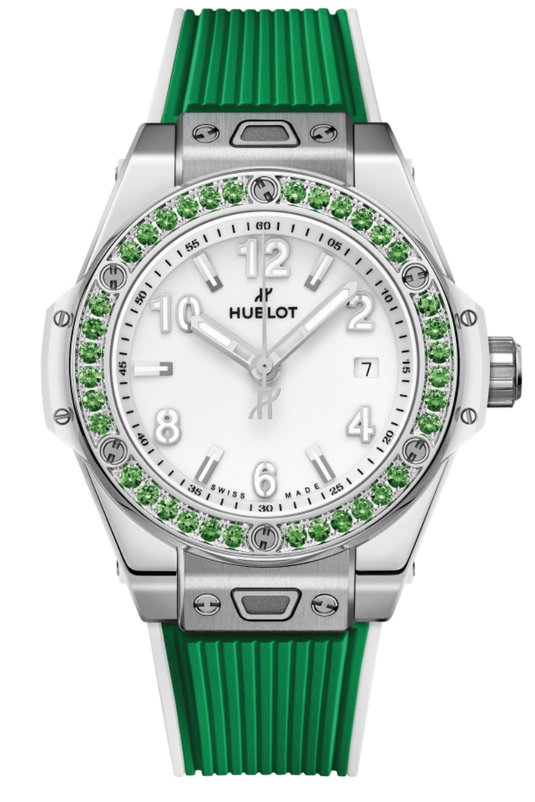 Hublot Big Bang White Dial Automatic Women 33mm 485.SG.2210.RX.1222