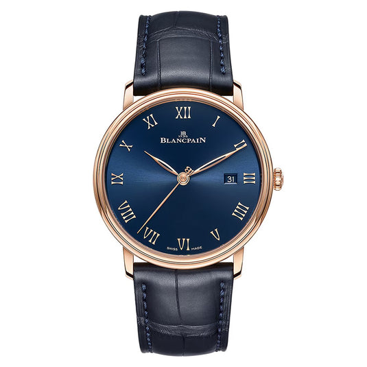 Blancpain Villeret Blue Dial Men 40mm