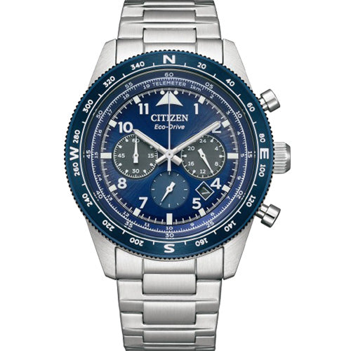 Citizen Eco-Drive Blue Dial Men 43mm CA4554-84L