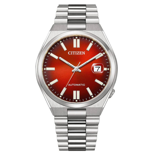 Citizen Tsuyosa Red Dial Automatic Men 40mm NJ0150-56W
