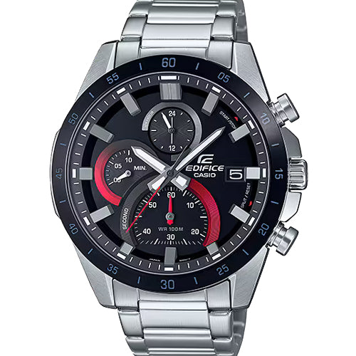 Casio Edifice Black Dial Men 47.1mm ED513 EFR-571DB-1A1V