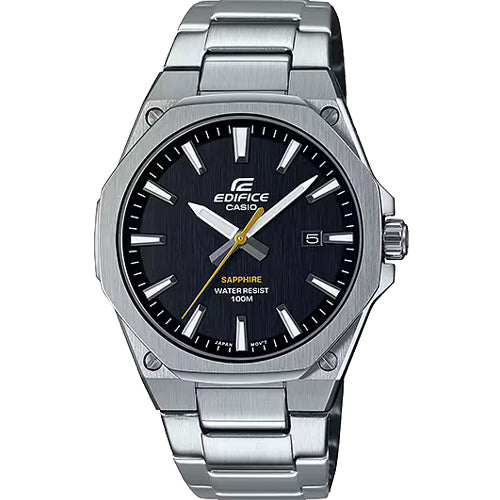 Casio Edifice 3-Hand Analog Black Dial Men 39.9mm ED539 EFR-S108D-1AV