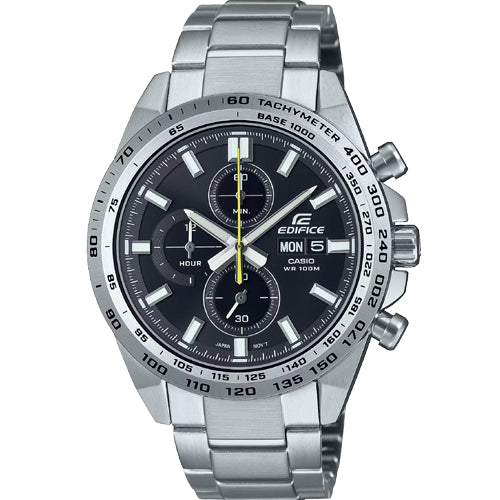 Casio Edifice Standard Chronograph Black Dial Men 42.3mm ED593 EFR-574D-1AV