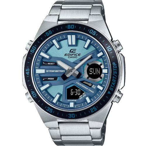 Casio Edifice  Blue Dial Men 46.9mm ED599 EFV-C110D-2B