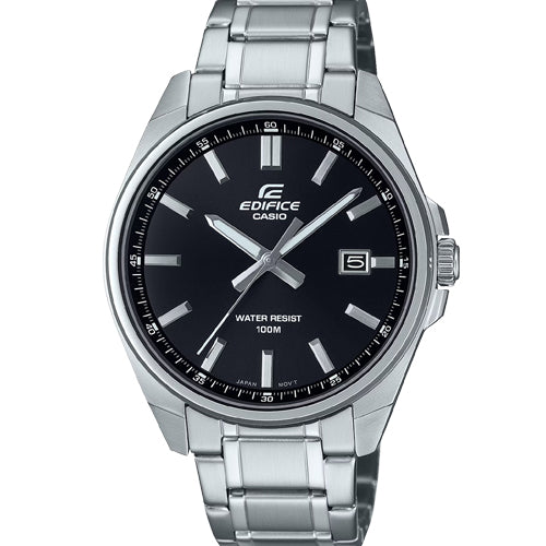 Casio Edifice 3-Hand Analog Black Dial Men 42.6mm ED618 EFV-150D-1AV