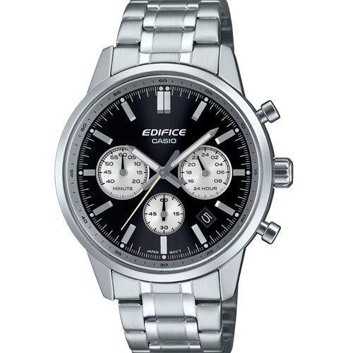 Casio Edifice Standard Chronograph Black Dial Men 40.5mm ED655 EFR-575D-1A